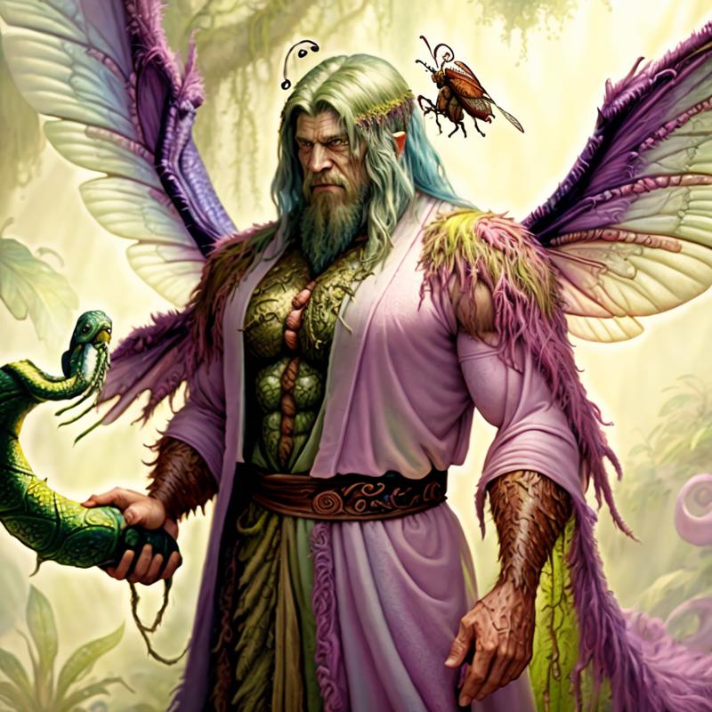 00074-649976180general_rev_1.2.2swampstyle monster a muscular wizard with insect wings wearing a long embroidered pastel robe fairytaleai holding a a snake  hig.png